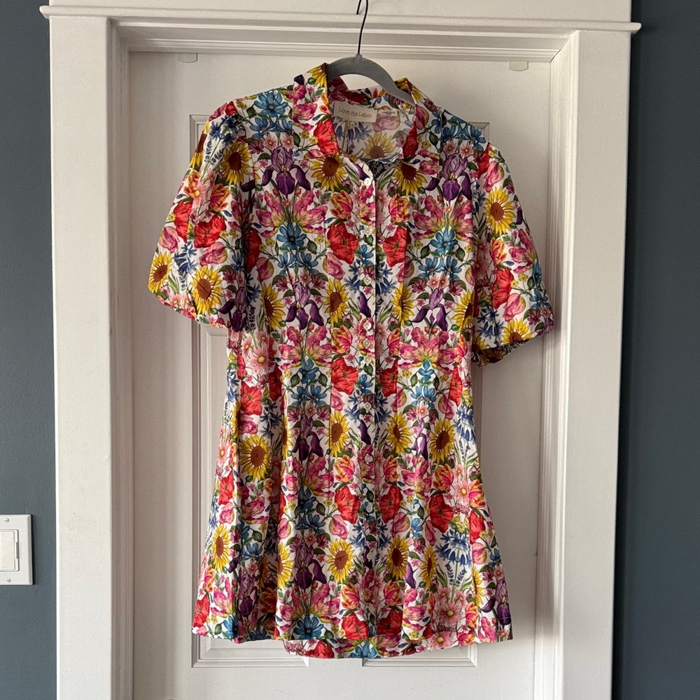 Love the Label liberty Marta Floral Mini Dress